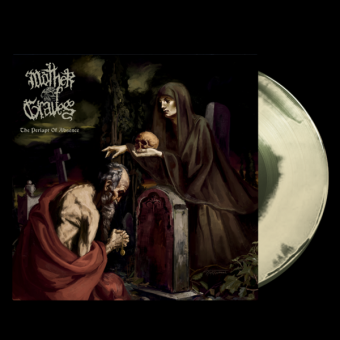 MOTHER OF GRAVES The Periapt Of Absence LP DARK GREEN / CREAM MIX [VINYL 12"]